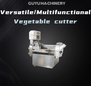 Show the vegetable cutter machine